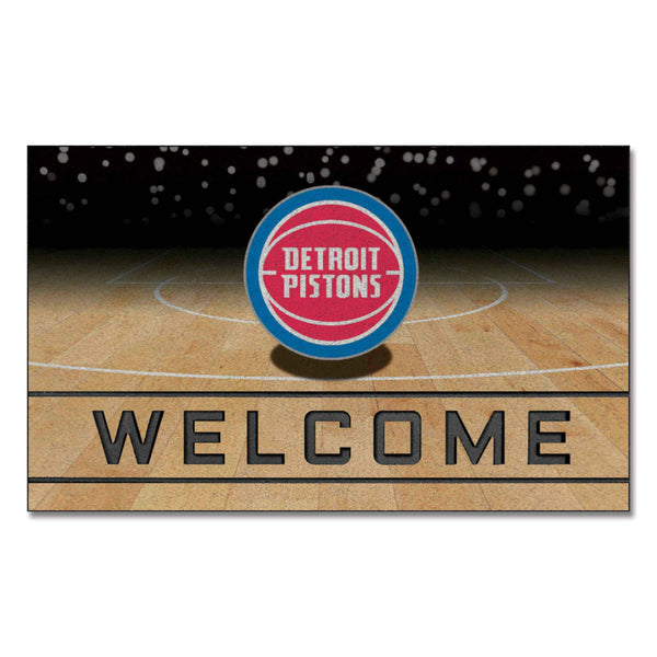NBA - Detroit Pistons Crumb Rubber Door Mat