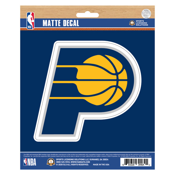 NBA - Indiana Pacers Matte Decal