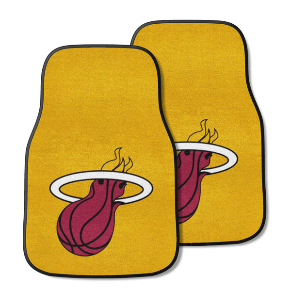 NBA - Miami Heat 2-pc Carpet Car Mat Set
