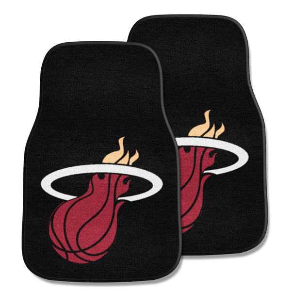 NBA - Miami Heat 2-pc Carpet Car Mat Set