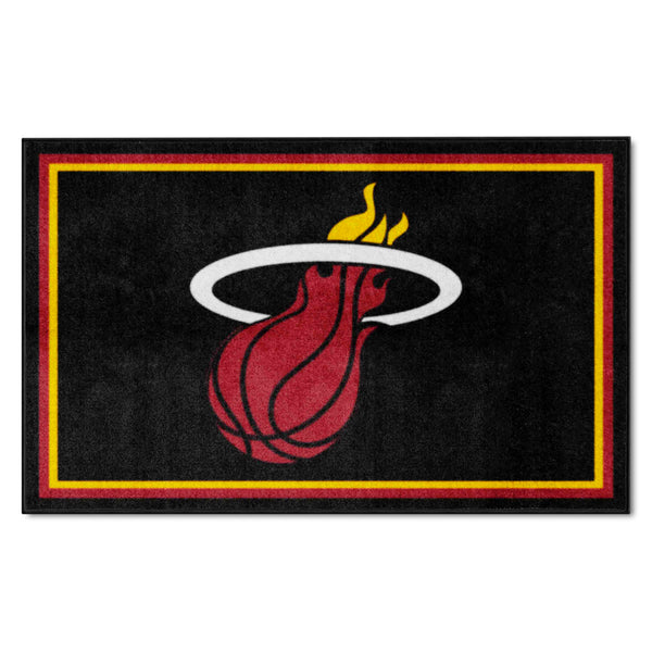 NBA - Miami Heat 4x6 Rug