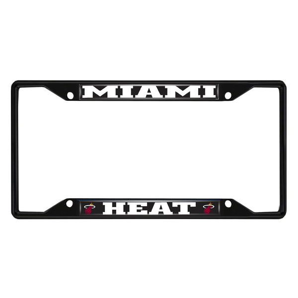 NBA - Miami Heat Black License Plate Frame