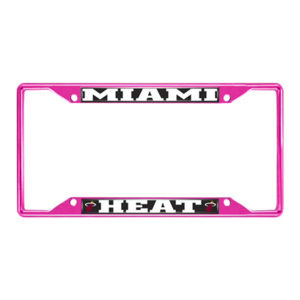 NBA - Miami Heat Pink License Plate Frame