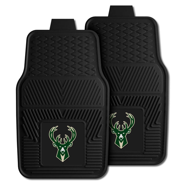 NBA - Milwaukee Bucks 2-pc Vinyl Car Mat Set