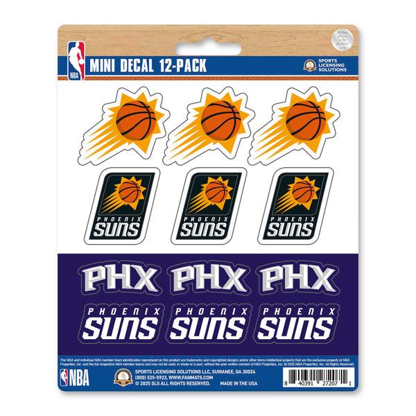 NBA - Phoenix Suns Mini Decal 12-pk