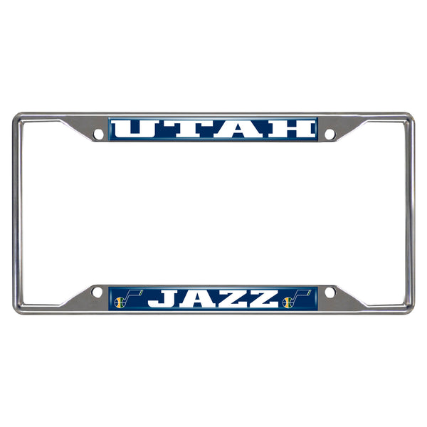 NBA - Utah Jazz Chrome License Plate Frame