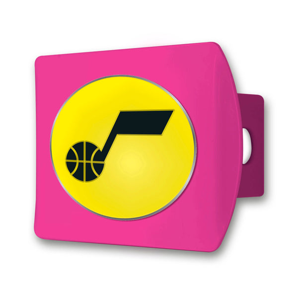 NBA - Utah Jazz Color on Pink Hitch Cover