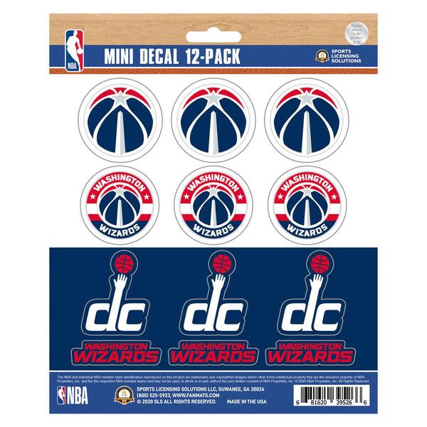 NBA - Washington Wizards Mini Decal 12-pk