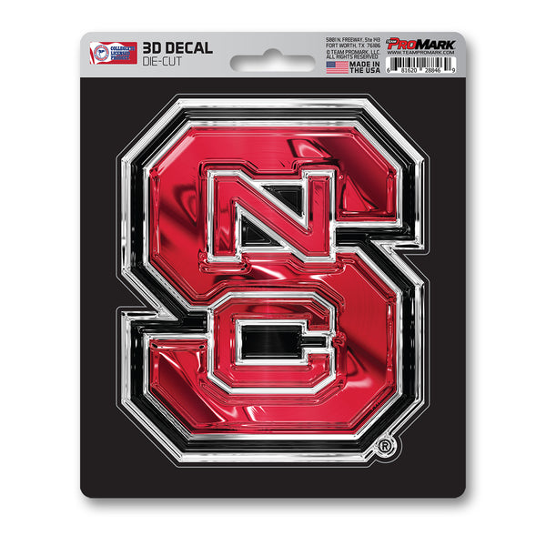 NC State University 3D Decal