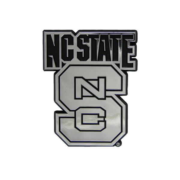 NC State University Molded Chrome Emblem