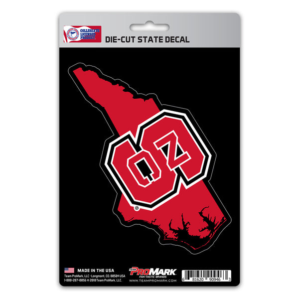 NC State University State Shape Decal