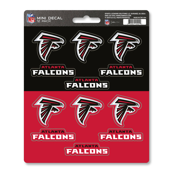 NFL - Atlanta Falcons Mini Decal 12-pk