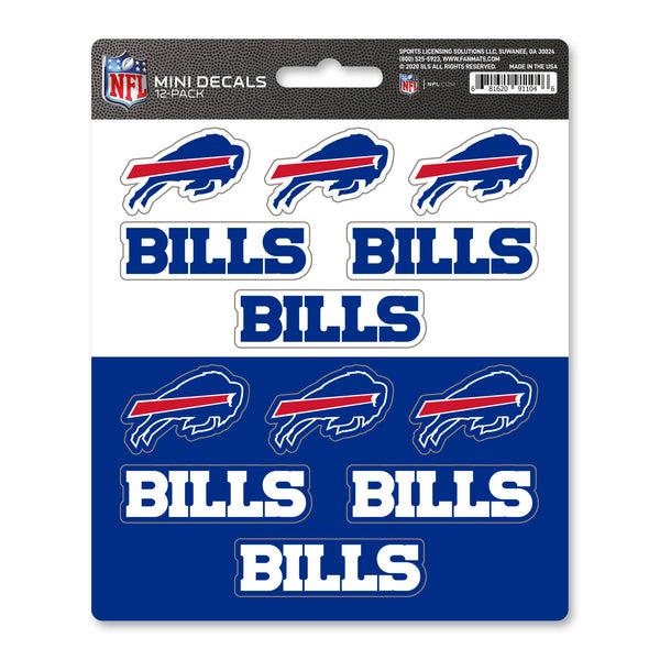 NFL - Buffalo Bills Mini Decal 12-pk