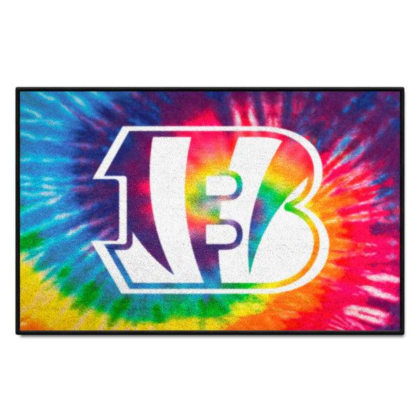 NFL - Cincinnati Bengals Starter Mat - Tie Dye
