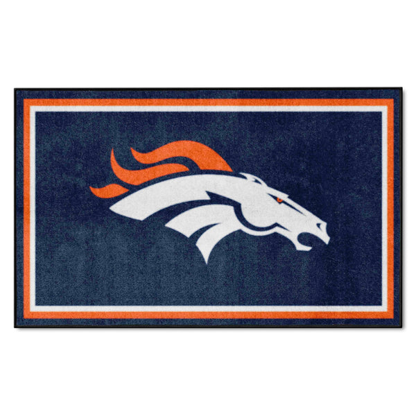 NFL - Denver Broncos 4x6 Rug