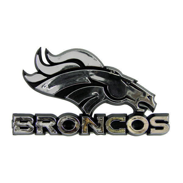 NFL - Denver Broncos Molded Chrome Emblem
