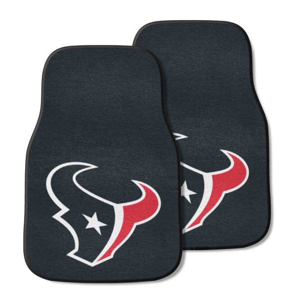 NFL - Houston Texans 2-pc Carpet Car Mat Set