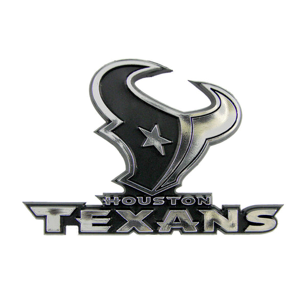 NFL - Houston Texans Molded Chrome Emblem