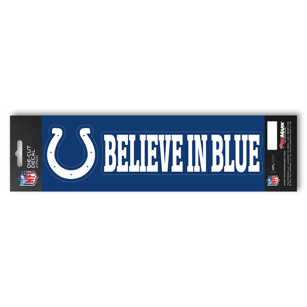 NFL - Indianapolis Colts Team Slogan Decal