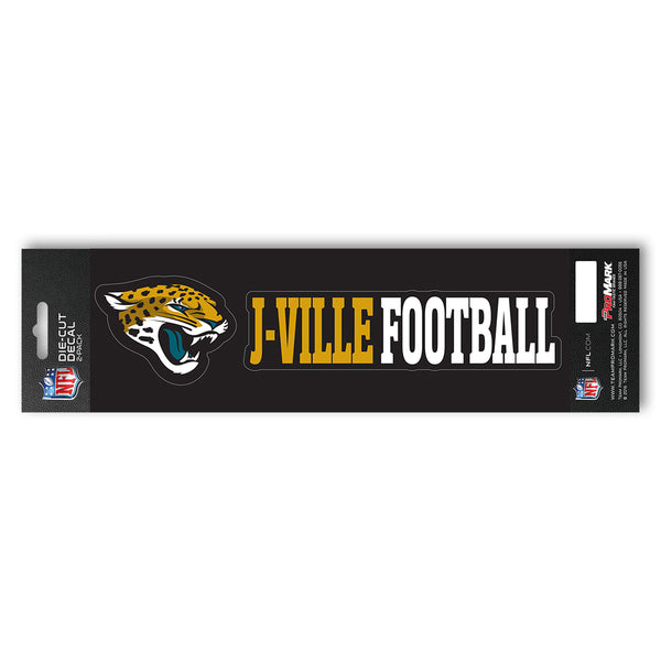 NFL - Jacksonville Jaguars Team Slogan Decal