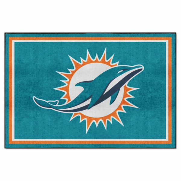 NFL - Miami Dolphins 5x8 Rug