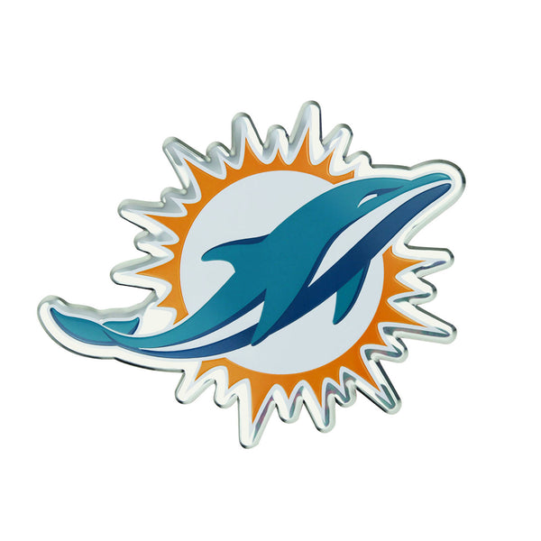 NFL - Miami Dolphins Embossed Color Emblem