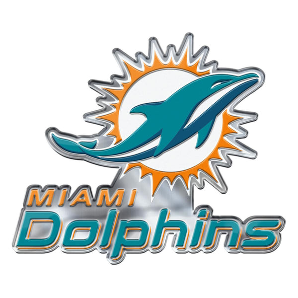 NFL - Miami Dolphins Embossed Color Emblem2