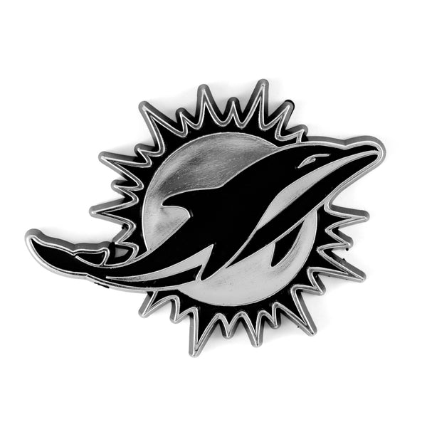 NFL - Miami Dolphins Molded Chrome Emblem