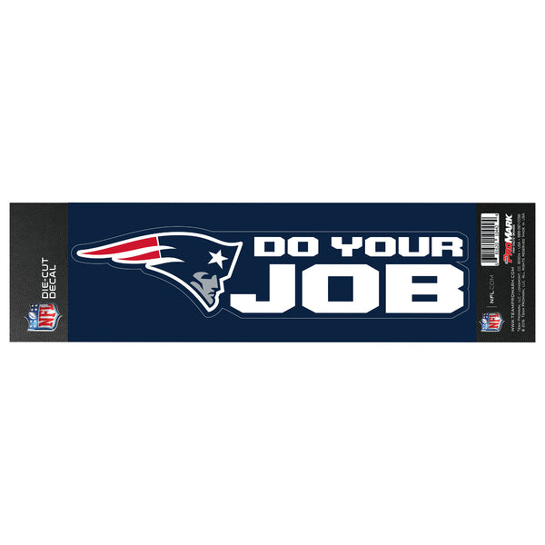 NFL - New England Patriots Team Slogan Decal