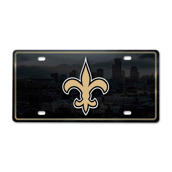 NFL - New Orleans Saints METALPLATEFLAT