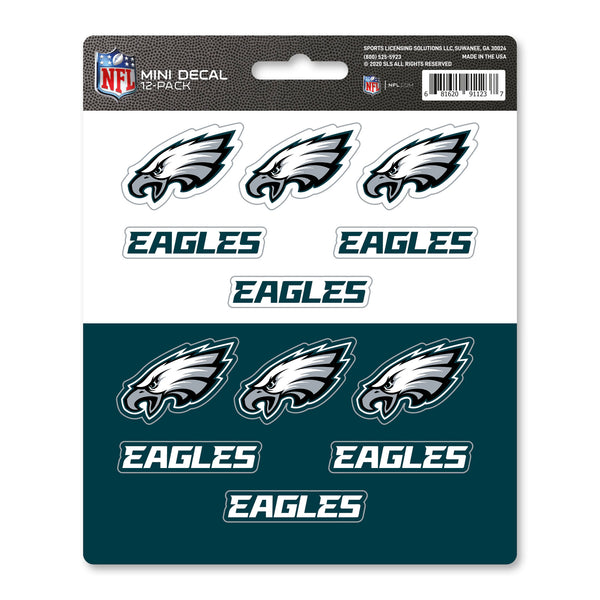 NFL - Philadelphia Eagles Mini Decal 12-pk