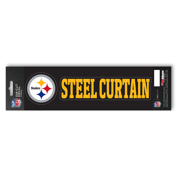 NFL - Pittsburgh Steelers Team Slogan Decal