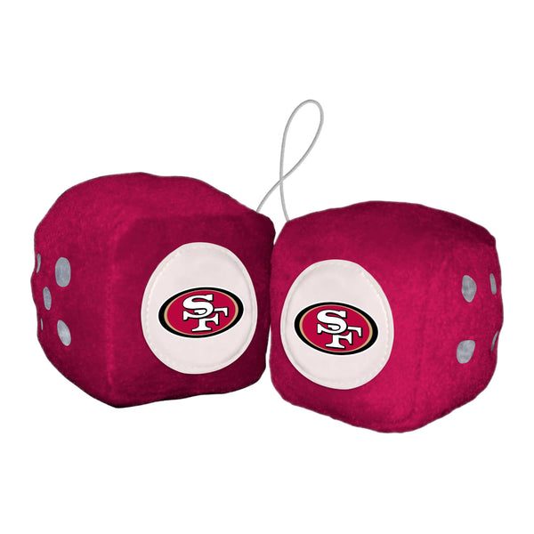 NFL - San Francisco 49ers Fuzzy Dice