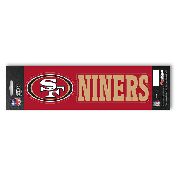 NFL - San Francisco 49ers Team Slogan Decal