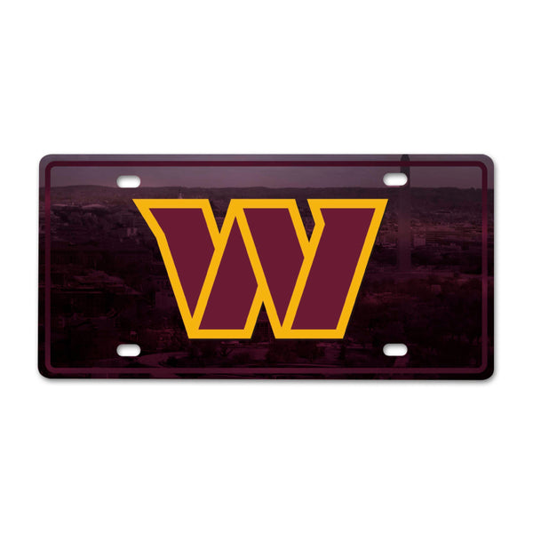NFL - Washington Commanders METALPLATEFLAT