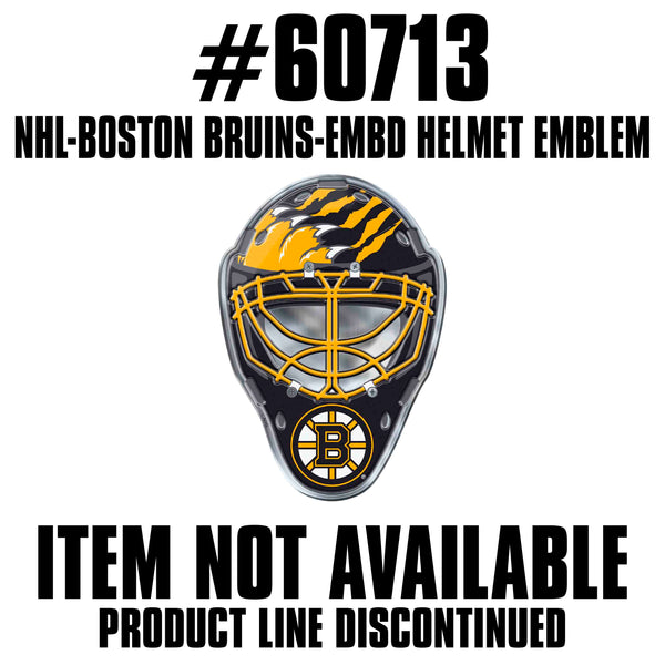 NHL - Boston Bruins Embossed Helmet Emblem