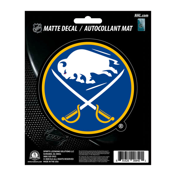 NHL - Buffalo Sabres Matte Decal