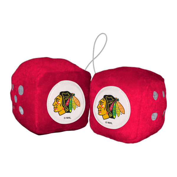 NHL - Chicago Blackhawks Fuzzy Dice