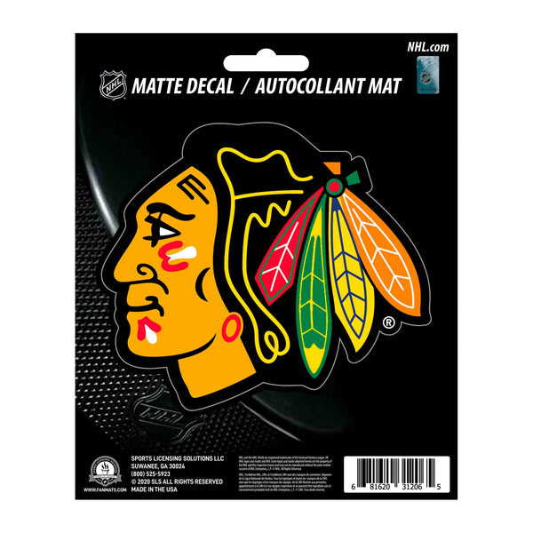 NHL - Chicago Blackhawks Matte Decal