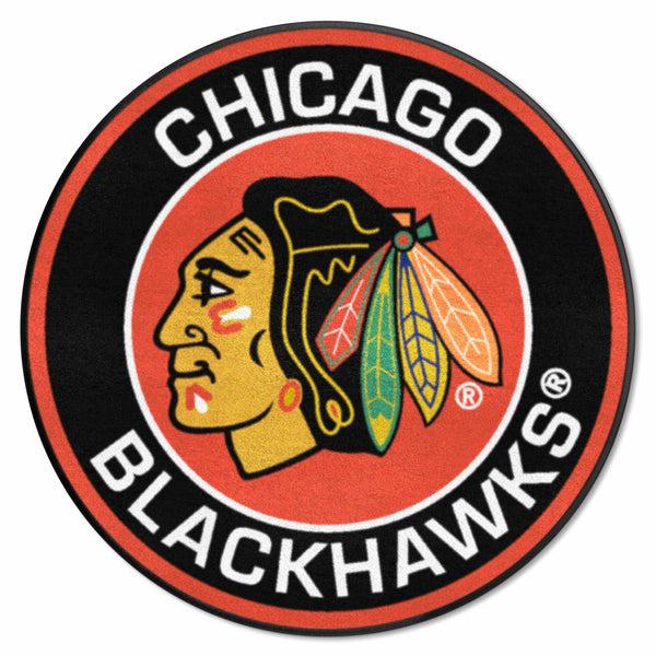 NHL - Chicago Blackhawks Roundel Mat