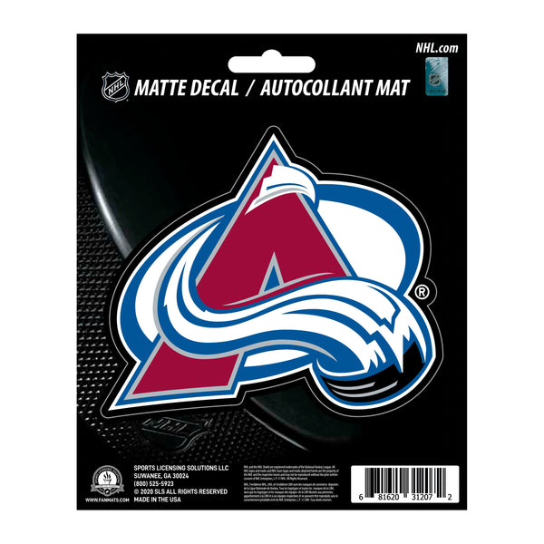 NHL - Colorado Avalanche Matte Decal