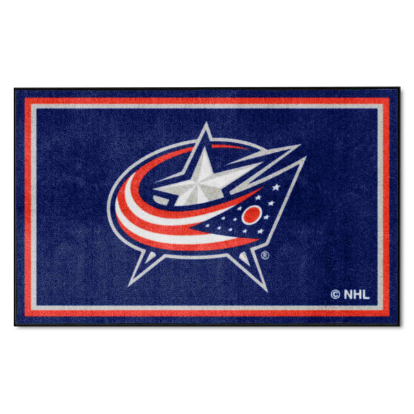 NHL - Columbus Blue Jackets 4x6 Rug
