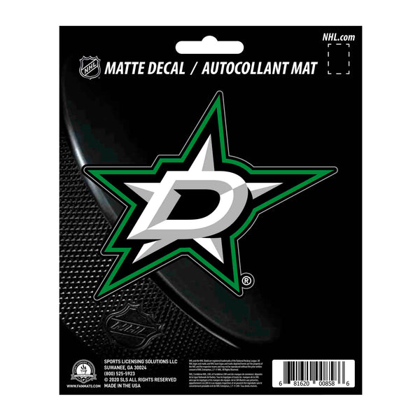 NHL - Dallas Stars Matte Decal