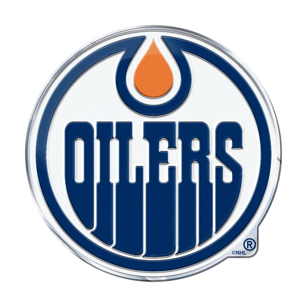 NHL - Edmonton Oilers Embossed Color Emblem
