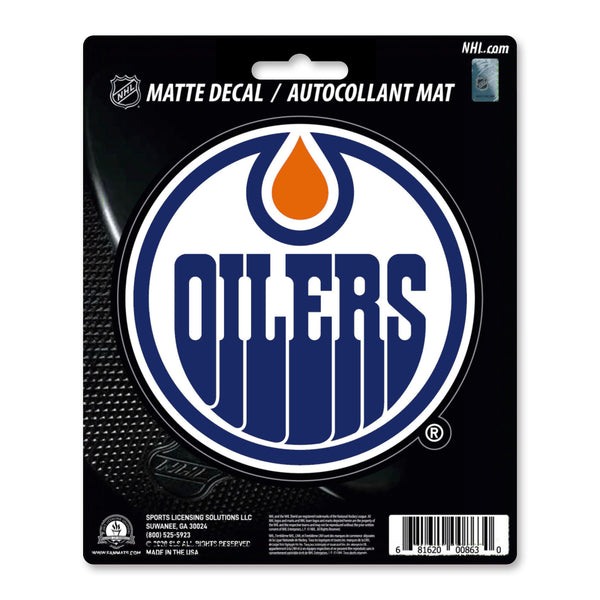 NHL - Edmonton Oilers Matte Decal