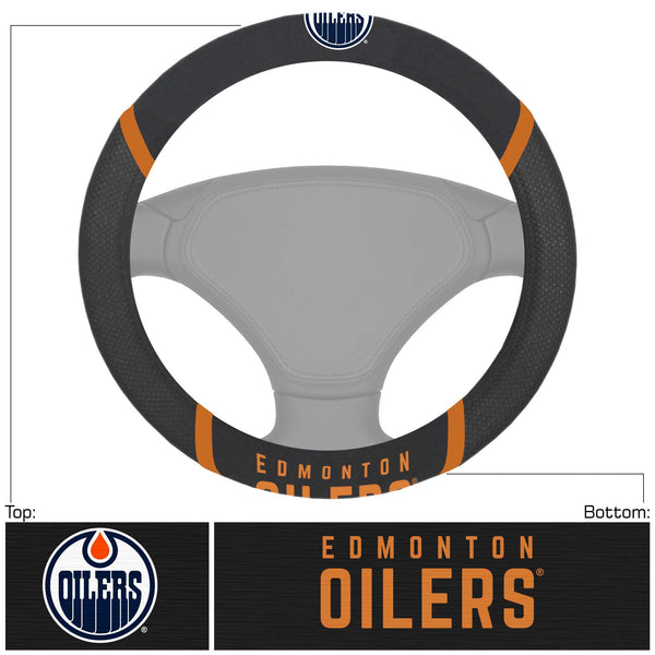 NHL - Edmonton Oilers Steering Wheel Cover