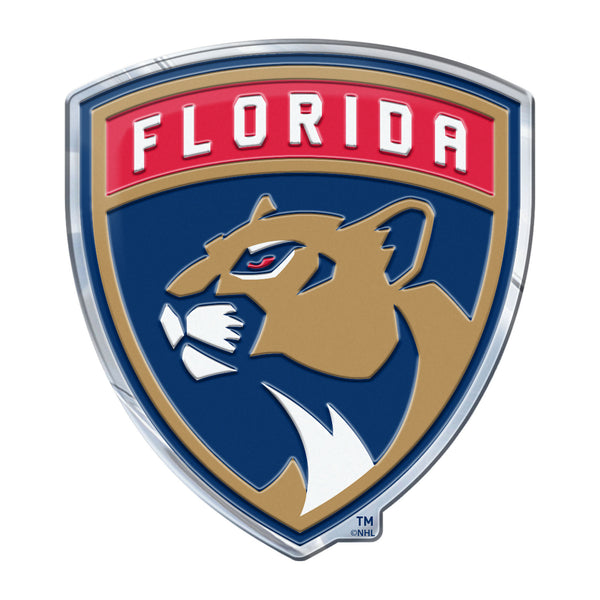 NHL - Florida Panthers Embossed Color Emblem