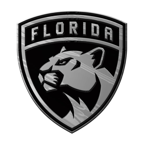 NHL - Florida Panthers Molded Chrome Emblem