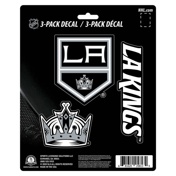 NHL - Los Angeles Kings Decal 3-pk