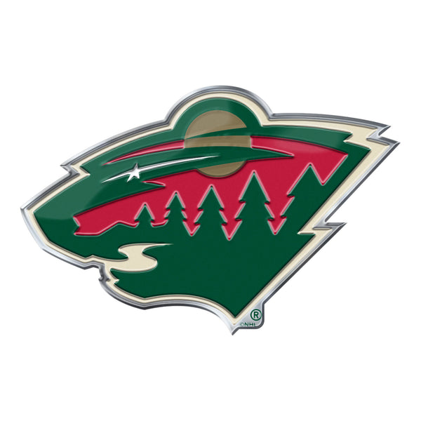 NHL - Minnesota Wild Embossed Color Emblem
